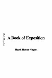 Cover of: A Book of Exposition | Heath Homer Nugent
