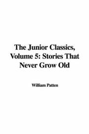 Cover of: The Junior Classics, Volume 5 by William Patten