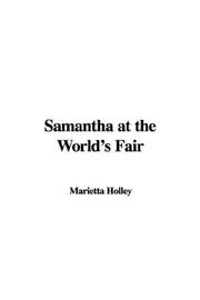 Cover of: Samantha at the World's Fair by Marietta Holley