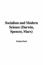 Cover of: Socialism and Modern Science (Darwin, Spencer, Marx)