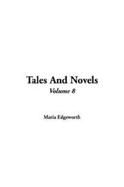 Cover of: Tales And Novels, V8