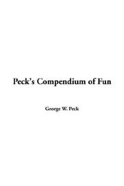 Cover of: Peck's Compendium of Fun