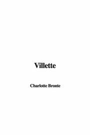 Cover of: Villette by Charlotte Brontë