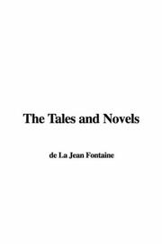 Cover of: The Tales and Novels by Jean de La Fontaine