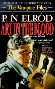 Cover of: Art in the Blood by P. N. Elrod