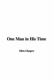 Cover of: One Man in His Time