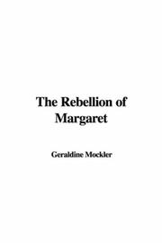 Cover of: The Rebellion of Margaret