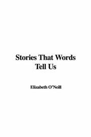 Cover of: Stories That Words Tell Us | Elizabeth O