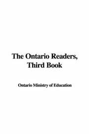 Cover of: The Ontario readers by Ontario. Ministry of Education.