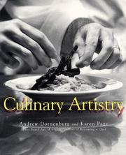 Cover of: Culinary artistry by Andrew Dornenburg