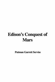 Cover of: Edison's Conquest of Mars by Garrett Putman Serviss