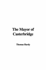 Cover of: The Mayor of Casterbridge by Thomas Hardy