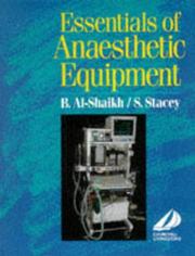 Cover of: Essentials of Anaesthetic Equipment