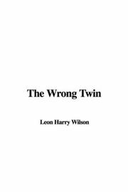 Cover of: The Wrong Twin