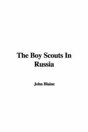 Cover of: The Boy Scouts In Russia