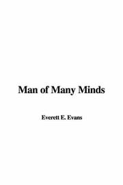 Cover of: Man of Many Minds