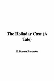 Cover of: The Holladay Case (A Tale)