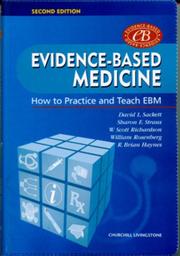 Cover of: Evidence-Based Medicine: How to Practice and Teach EBM (Book with CD-ROM)