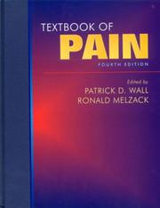 Cover of: Textbook of Pain