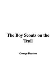 Cover of: The Boy Scouts on the Trail