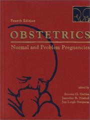Cover of: Obstetrics by Steven G. Gabbe, Jennifer R. Niebyl, Joe Leigh Simpson