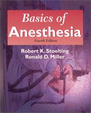 Cover of: Basics of Anesthesia