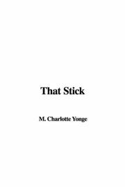 Cover of: That Stick