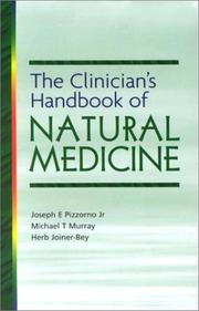 Cover of: The Clinician's Handbook of Natural Medicine