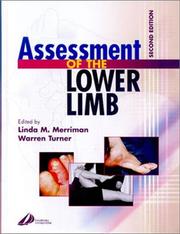 Cover of: Assessment of the Lower Limb