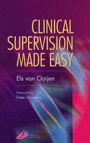 Clinical supervision made easy by Els van Ooijen