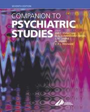 Cover of: Companion to Psychiatric Studies (MRCPsy Study Guides)