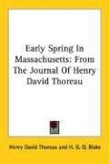Cover of: Early Spring In Massachusetts | Henry David Thoreau