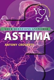 Cover of: Asthma by Antony Crockett