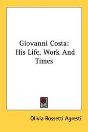 Cover of: Giovanni Costa by Olivia Rossetti Agresti