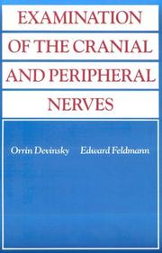 Cover of: Examination of the cranial and peripheral nerves