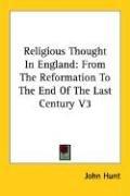 Cover of: Religious Thought In England by John Hunt