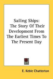 Sailing ships by E. Keble Chatterton