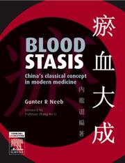 Cover of: Blood Stasis by Gunter R. Neeb