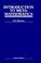 Cover of: Intro to Metamathematic (Bibliotheca Mathematica, a Series of Monographs on Pure and)