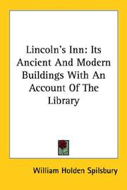 Lincoln's Inn by William Holden Spilsbury