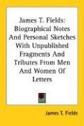 Cover of James T. Fields