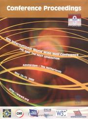 Cover of: 9th International World Wide Web Conference