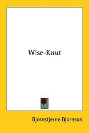 Wise-Knut by Bjørnstjerne Bjørnson