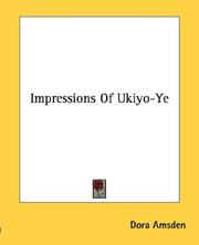 Impressions of Ukiyo-ye by Dora Amsden