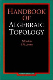 Cover of: Handbook of algebraic topology