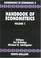 Cover of: Handbook of Econometrics Volume 1 (Handbook of Econometrics)