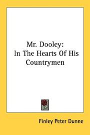 Cover of: Mr. Dooley by Finley Peter Dunne