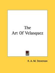 Cover of: The Art Of Velasquez