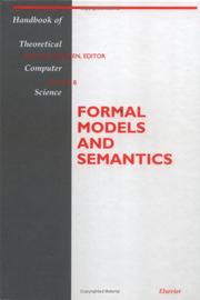 Cover of: Handbook of Theoretical Computer Science  by J. Van Leeuwen, J. Van Leeuwen