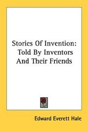 Cover of: Stories Of Invention by Edward Everett Hale